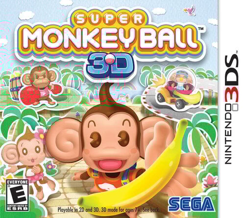 Περισσότερες πληροφορίες για "Super Monkey Ball 3D (Nintendo 3DS)"