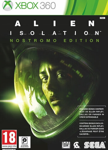 Περισσότερες πληροφορίες για "Alien: Isolation Nostromo Edition (Xbox 360)"