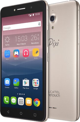 Περισσότερες πληροφορίες για "Alcatel PIXI 4 6P (Χρυσό/8 GB)"