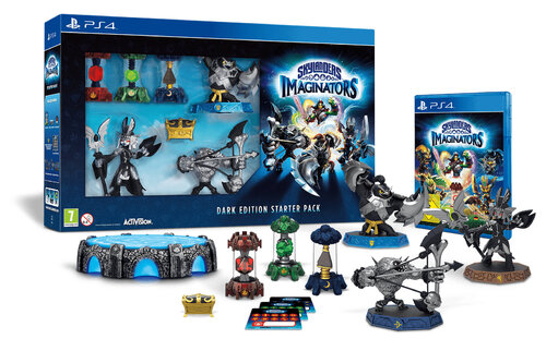 Περισσότερες πληροφορίες για "SKYLANDERS IMAGINATORS DARK EDITION STARTER PACK (PlayStation 4)"