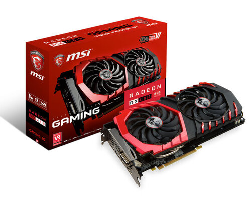 Περισσότερες πληροφορίες για "MSI Radeon RX 480 GAMING 8G"