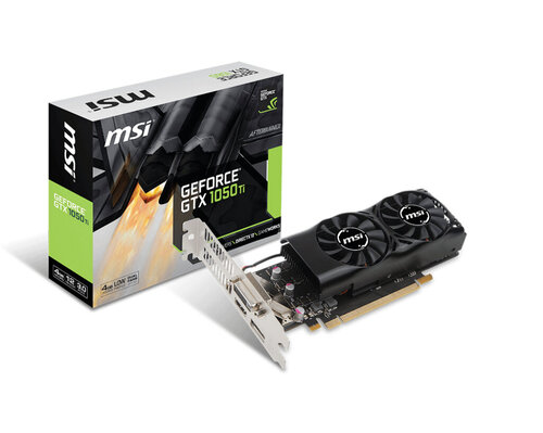 Περισσότερες πληροφορίες για "MSI GTX 1050 Ti 4GT LP"