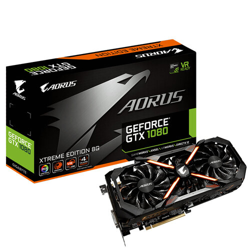 Περισσότερες πληροφορίες για "Gigabyte GV-N1080AORUS X-8GD"