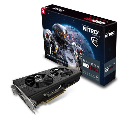 Περισσότερες πληροφορίες για "Sapphire NITRO+ Radeon RX 570"