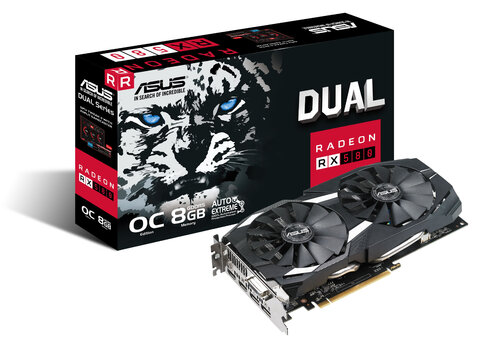 Περισσότερες πληροφορίες για "ASUS DUAL-RX580-O8G"