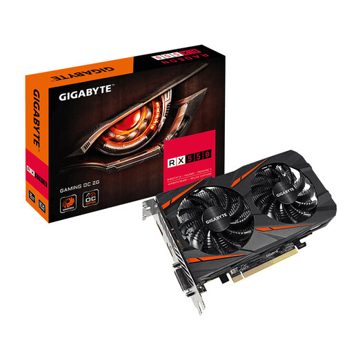 Περισσότερες πληροφορίες για "Gigabyte AMD Radeon RX 550 Gaming OC 2G"