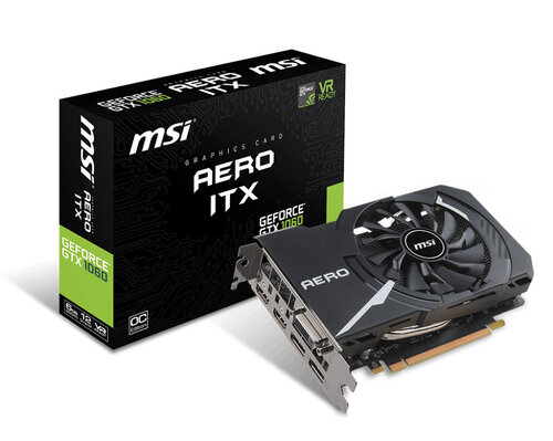 Περισσότερες πληροφορίες για "MSI Geforce GTX 1060 Aero ITX 6G OC"