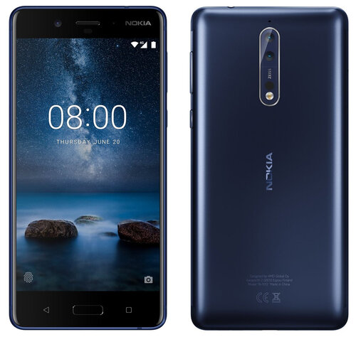 Περισσότερες πληροφορίες για "Nokia 8 (Μπλε/64 GB)"