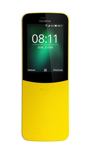Περισσότερες πληροφορίες για "Nokia 8110 4G (Κίτρινο/4 GB)"