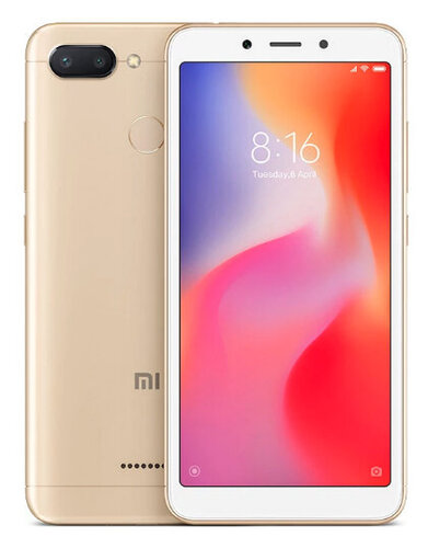 Περισσότερες πληροφορίες για "Xiaomi Redmi 6 (Χρυσό/64 GB)"
