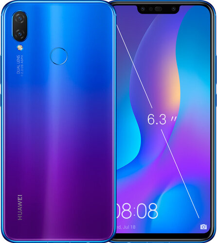 Περισσότερες πληροφορίες για "Huawei nova 3i (Πορφυρό/128 GB)"