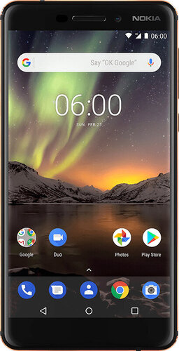 Περισσότερες πληροφορίες για "Nokia 6.1 (TA-1043) (Μαύρο/32 GB)"