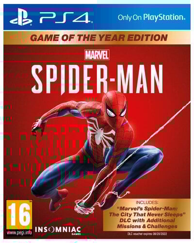 Περισσότερες πληροφορίες για "Sony Marvel's Spider-Man Game of the Year Edition (PlayStation 4)"