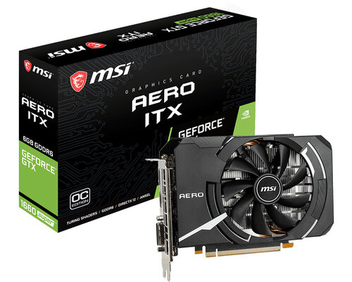 Περισσότερες πληροφορίες για "MSI GeForce GTX 1660 SUPER AERO ITX OC"