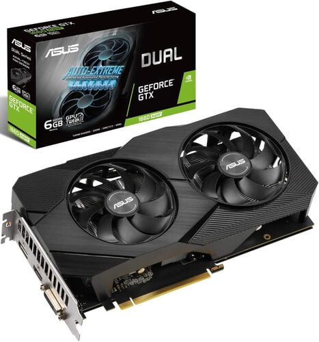 Περισσότερες πληροφορίες για "ASUS Dual DUAL-GTX1660S-A6G-EVO"