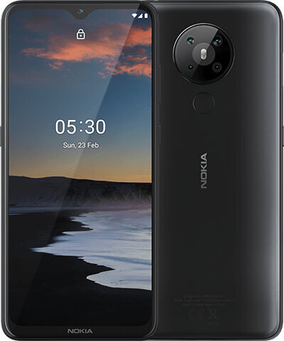 Περισσότερες πληροφορίες για "Nokia 5.3 (Μαύρο/64 GB)"