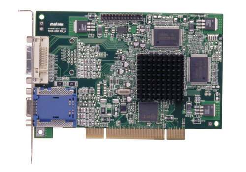 Περισσότερες πληροφορίες για "Matrox MILLENNIUM G450"