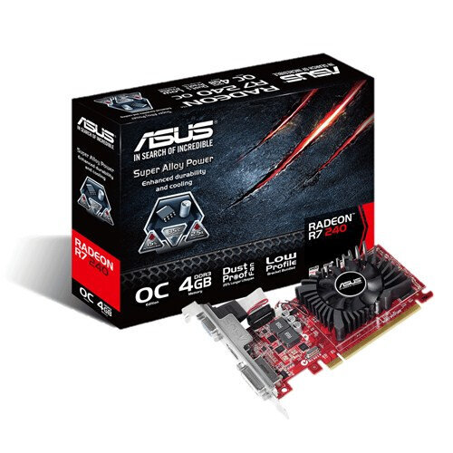 Περισσότερες πληροφορίες για "ASUS R7240-OC-4GD3-L"