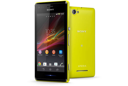 Περισσότερες πληροφορίες για "Sony Xperia M (Κίτρινο/4 GB)"