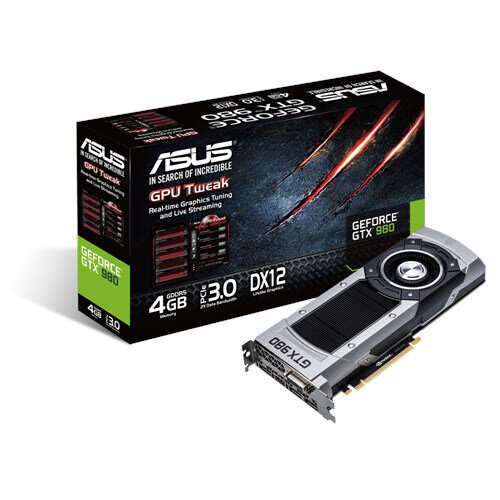 Περισσότερες πληροφορίες για "ASUS GTX980-4GD5"