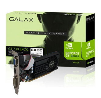 Περισσότερες πληροφορίες για "GALAX GeForce GT 730 EXOC 1GB"