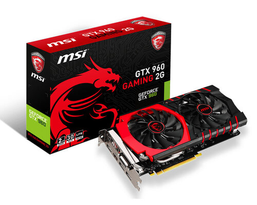 Περισσότερες πληροφορίες για "MSI GeForce GTX 960 GAMING 2G LE"