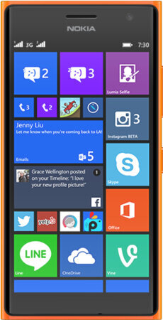 Περισσότερες πληροφορίες για "Nokia Lumia 730 Dual Sim (Πορτοκαλί/8 GB)"