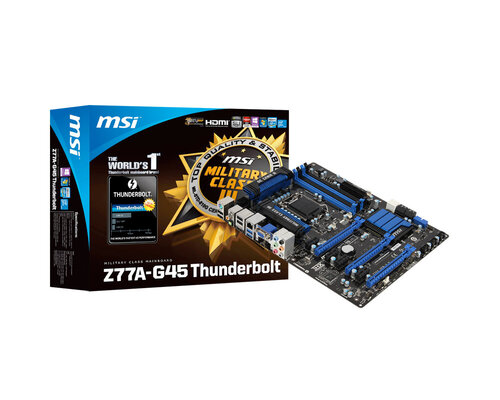 Περισσότερες πληροφορίες για "MSI Z77A-G45 Thunderbolt"