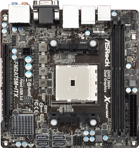 Περισσότερες πληροφορίες για "Asrock FM2A75M-ITX"