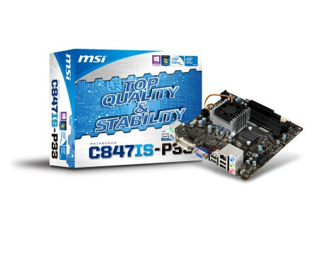 Περισσότερες πληροφορίες για "MSI C847IS-P33"