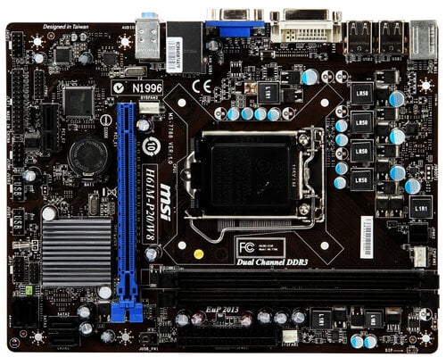 Περισσότερες πληροφορίες για "MSI H61M-P20/W8"