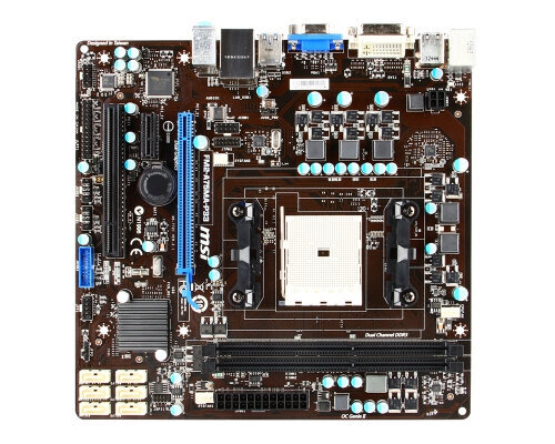 Περισσότερες πληροφορίες για "MSI FM2-A75MA-P33"