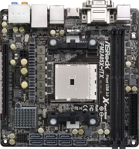 Περισσότερες πληροφορίες για "Asrock FM2A85X-ITX"