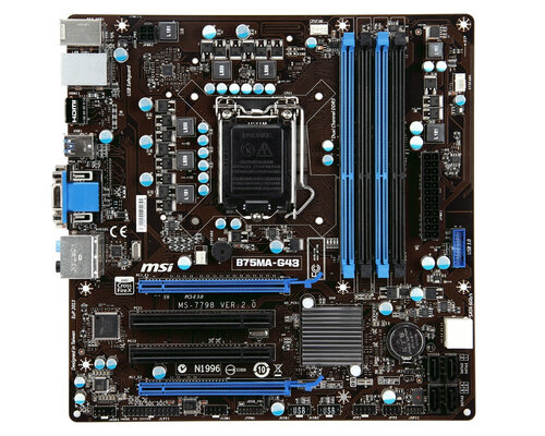 Περισσότερες πληροφορίες για "MSI B75MA-G43"