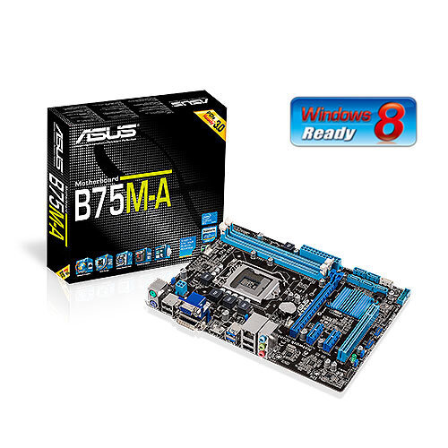 Περισσότερες πληροφορίες για "ASUS B75M-A"