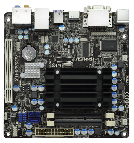 Περισσότερες πληροφορίες για "Asrock AD2550-ITX"