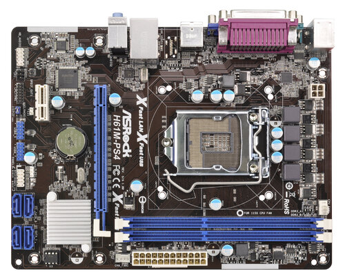 Περισσότερες πληροφορίες για "Asrock H61M-PS4"