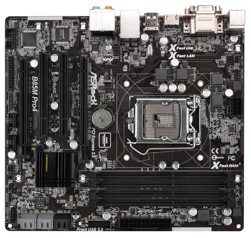 Περισσότερες πληροφορίες για "Asrock B85M Pro4"