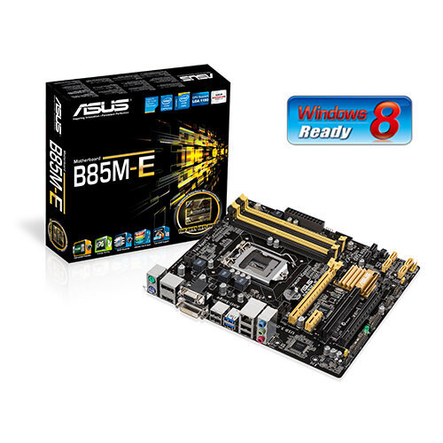Περισσότερες πληροφορίες για "ASUS B85M-E"