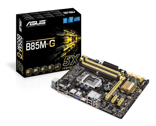 Περισσότερες πληροφορίες για "ASUS B85M-G"
