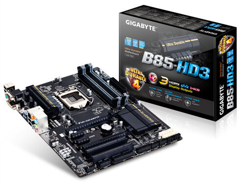 Περισσότερες πληροφορίες για "Gigabyte GA-B85-HD3"