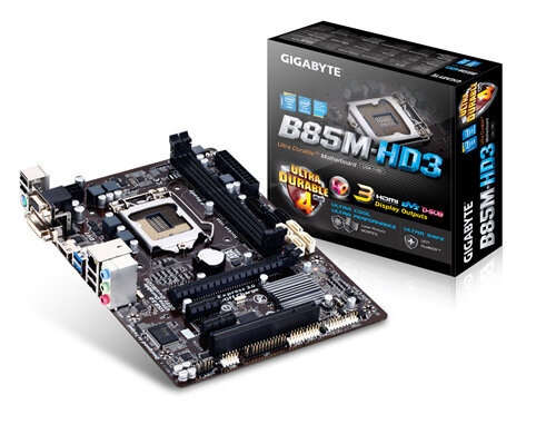 Περισσότερες πληροφορίες για "Gigabyte GA-B85M-HD3"