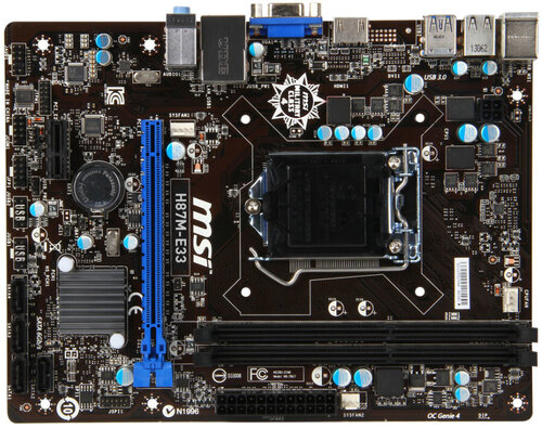 Περισσότερες πληροφορίες για "MSI H87M-E33"