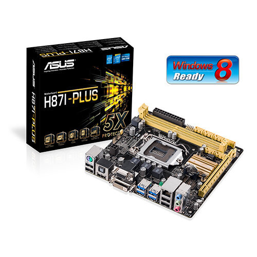 Περισσότερες πληροφορίες για "ASUS H87I-PLUS"