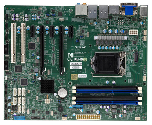 Περισσότερες πληροφορίες για "Supermicro C7Z87"