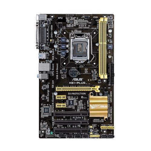 Περισσότερες πληροφορίες για "ASUS H81-PLUS"