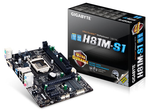Περισσότερες πληροφορίες για "Gigabyte GA-H81M-S1"