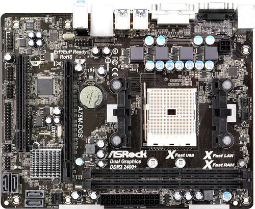 Περισσότερες πληροφορίες για "Asrock A75M-DGS"