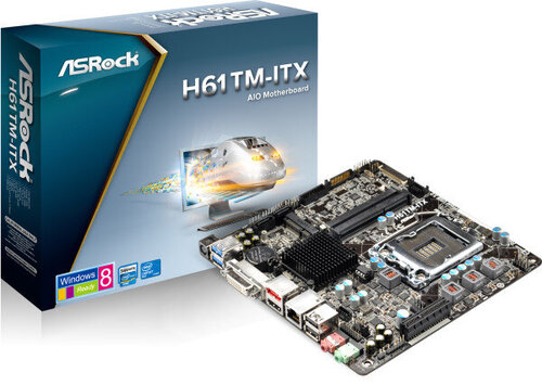 Περισσότερες πληροφορίες για "Asrock H61TM-ITX"
