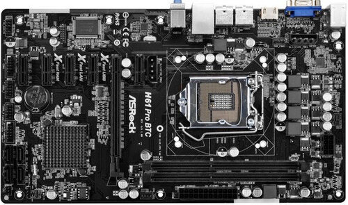 Περισσότερες πληροφορίες για "Asrock H61 Pro BTC"